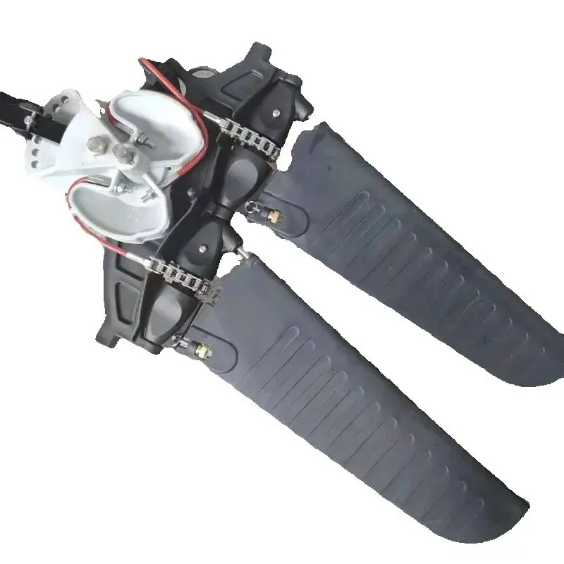 Pedal-Antrieb Kajak / SUP – Fußbetriebenes Antriebssystem mit Flossen für freihändiges Paddeln, für aufblasbare oder Hartschalen-Kajaks Image