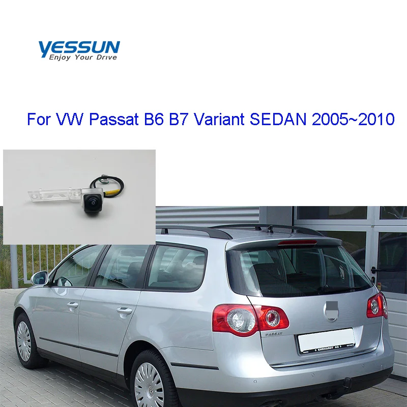 1280 720P Auto Rückfahrkamera Für Volkswagen VW Passat B6 B7 Variante SEDAN 2005 ~ 2010 NightVision NTSC kennzeichen kamera Image