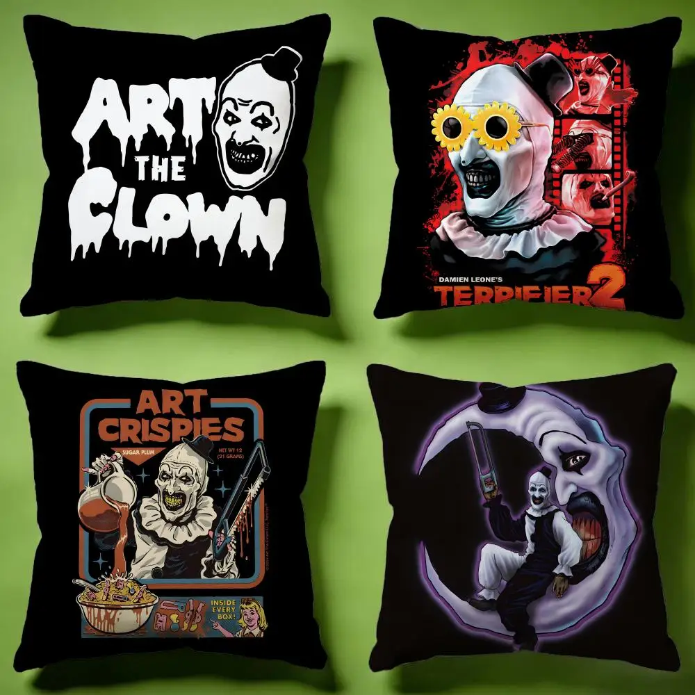 Modischer TTerrifierer-Kissenbezug, vielseitiger doppelseitiger Kissenbezug, passend für Sofa, Bett, Auto und tägliche Dekoration Image