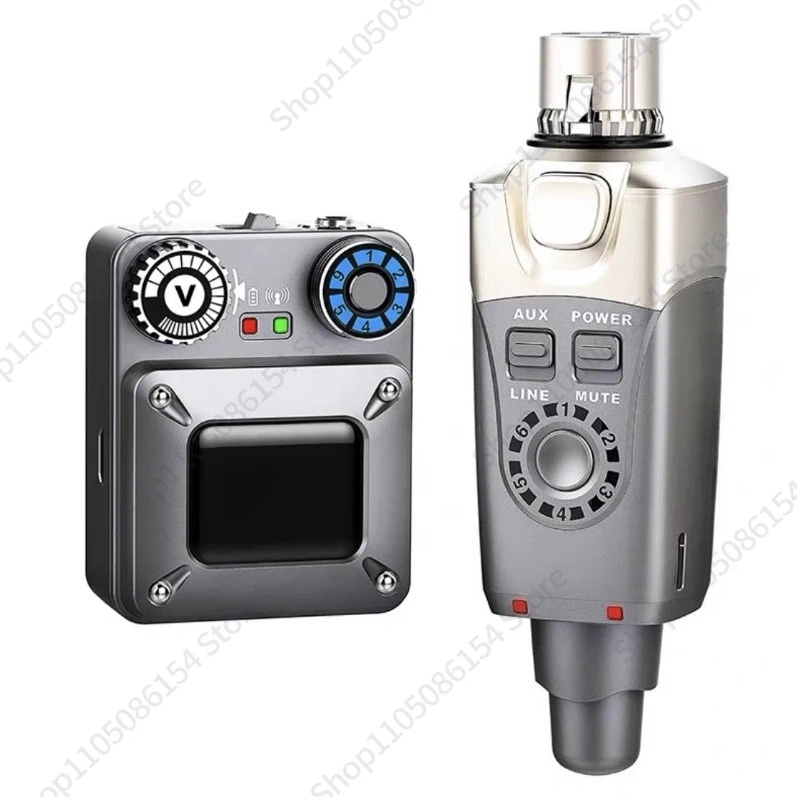 U4 drahtloses Kopfhörer-Überwachungssystem, Bühnenauftritt, Regisseur, Probe, In-Ear-Sender, Empfänger Image