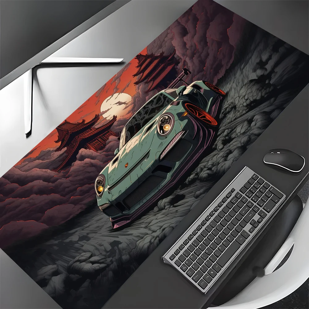 Car gaming mats Cool sports car pattern large Mouse Pad Desk Mat Non-Slip tapis de souris pc accessories Computer mousepad