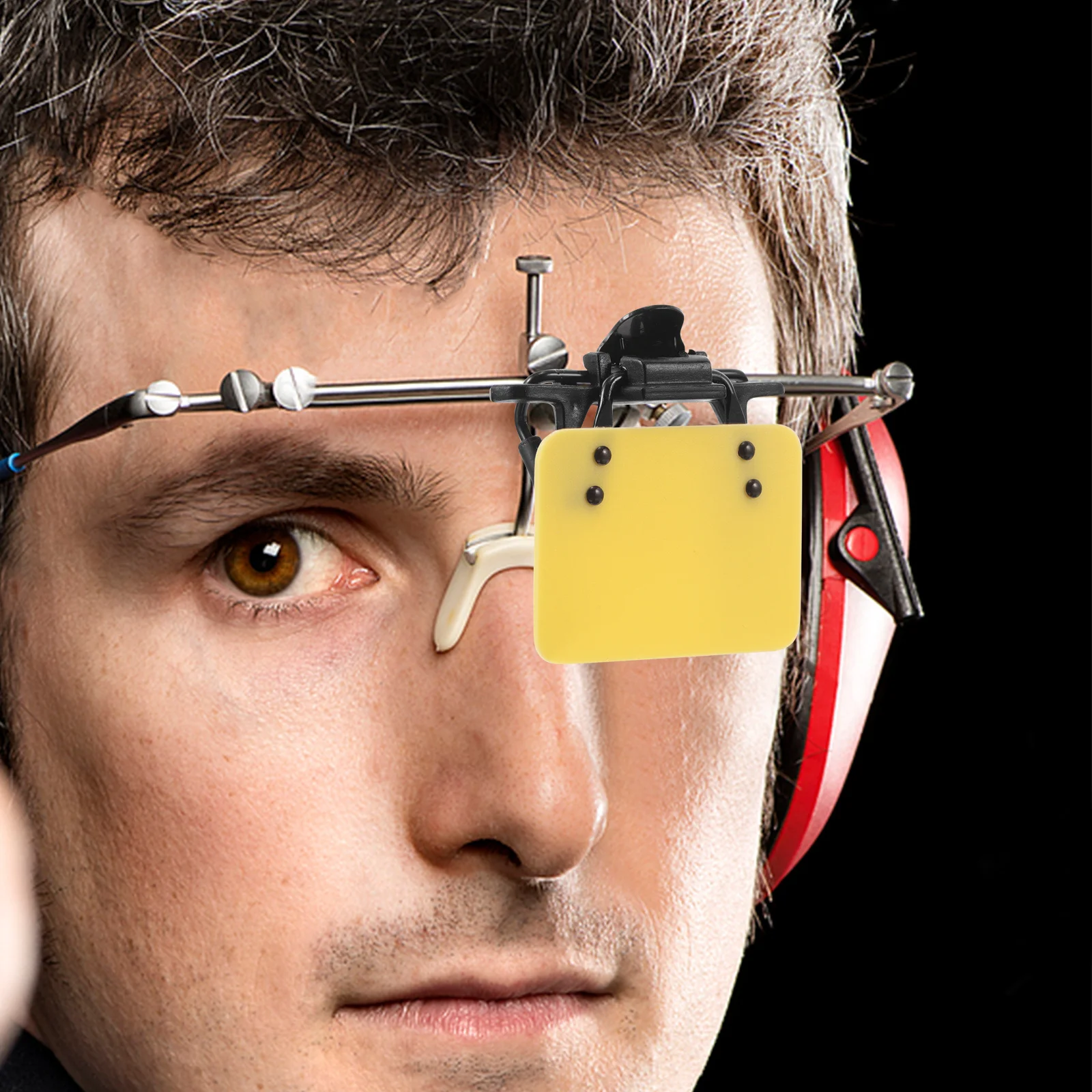 PENIKOKO Schießbrille, verstellbarer Winkel, Augentrainingsschlag für Erwachsene, Zielpräzision, für den Innen- und Außenbereich Image