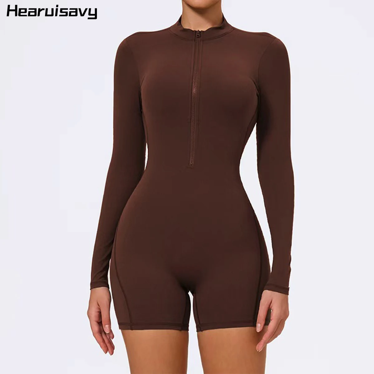 Combinaison de yoga Hearuisavy pour femmes, combinaison de sport, tenue de fitness, combinaison une pièce, tenue de sport décontractée pour la course à pied