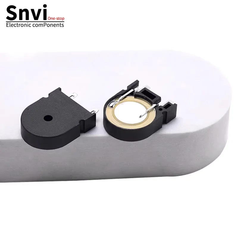 Buzzer piézoélectrique passif 2207 (20P, AC, type vertical en fer à cheval)-pour micro-ondes et petits appareils électroménagers, 4KHZ AC