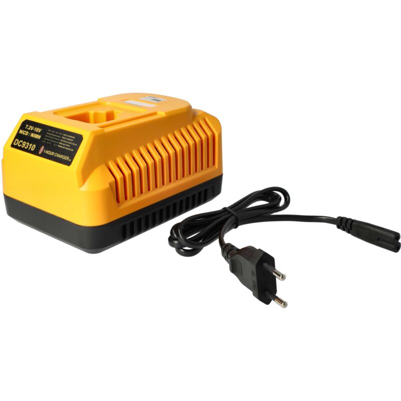 Caricabatterie Compatibile Con Dewalt De9071, De9074, De9075, De9085 Batterie Ni-cd, Nimh Di Attrezzi - Vhbw