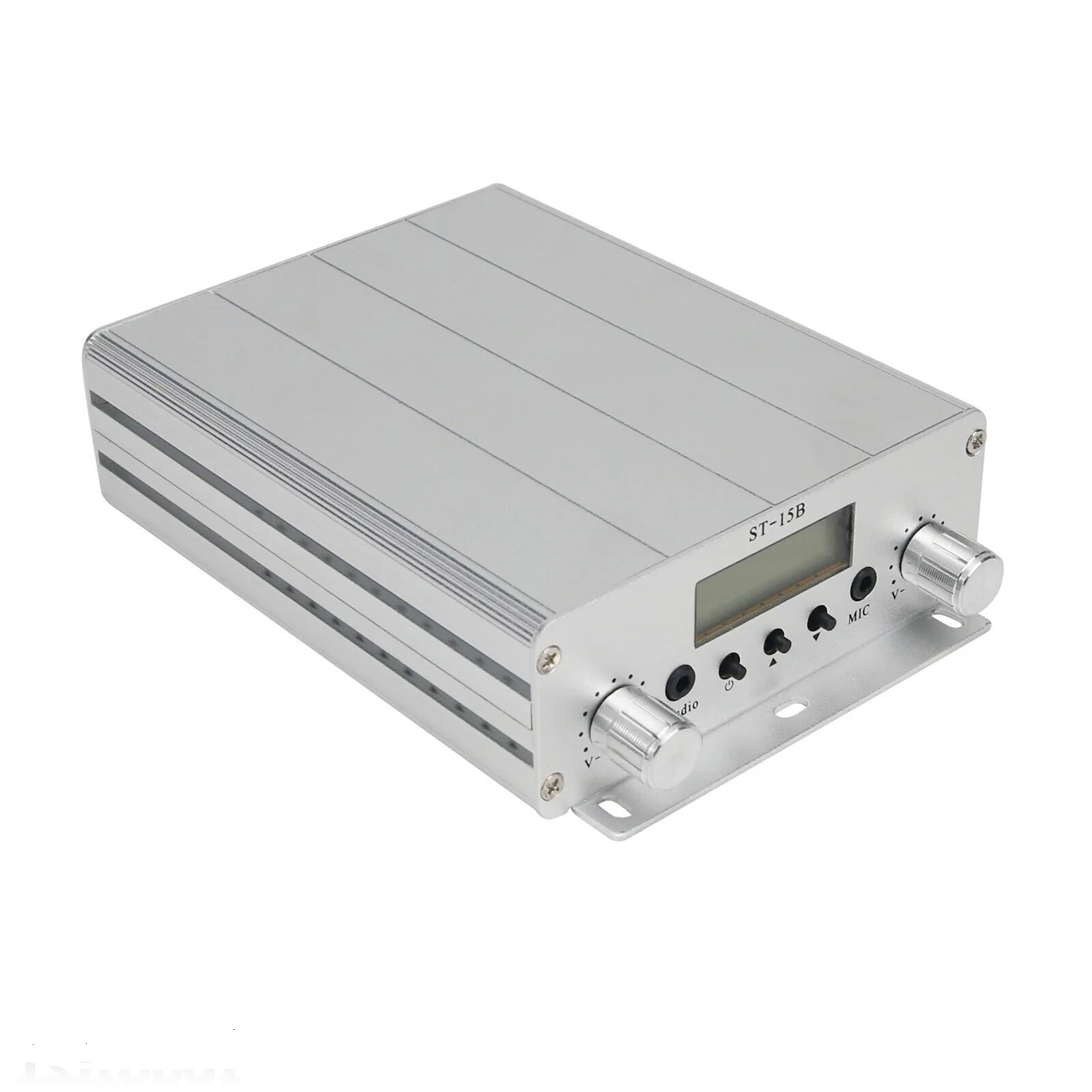 76 MHz-108 MHz 15 W FM-Rundfunksender Stereo PLL FM-Radio Broadcast-Station ST-15B 15 W 12 V 5 A Image