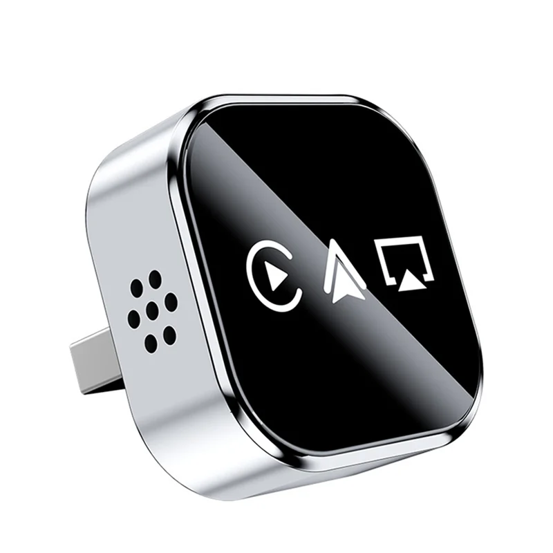 FFYY-Wireless Carplay Adapter 3In1 Airplay Android Auto USB Dongle Plug And Play Wired Carplay Image
