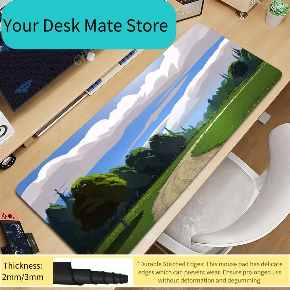 Visuelle Kunst, natürliche Landschaft, Mauspad, Schreibtischunterlage, Gaming-Matten, rutschfest, langlebiges Schreibtischzubehör, Tastatur-Desktop-Pads, Mauspad Image