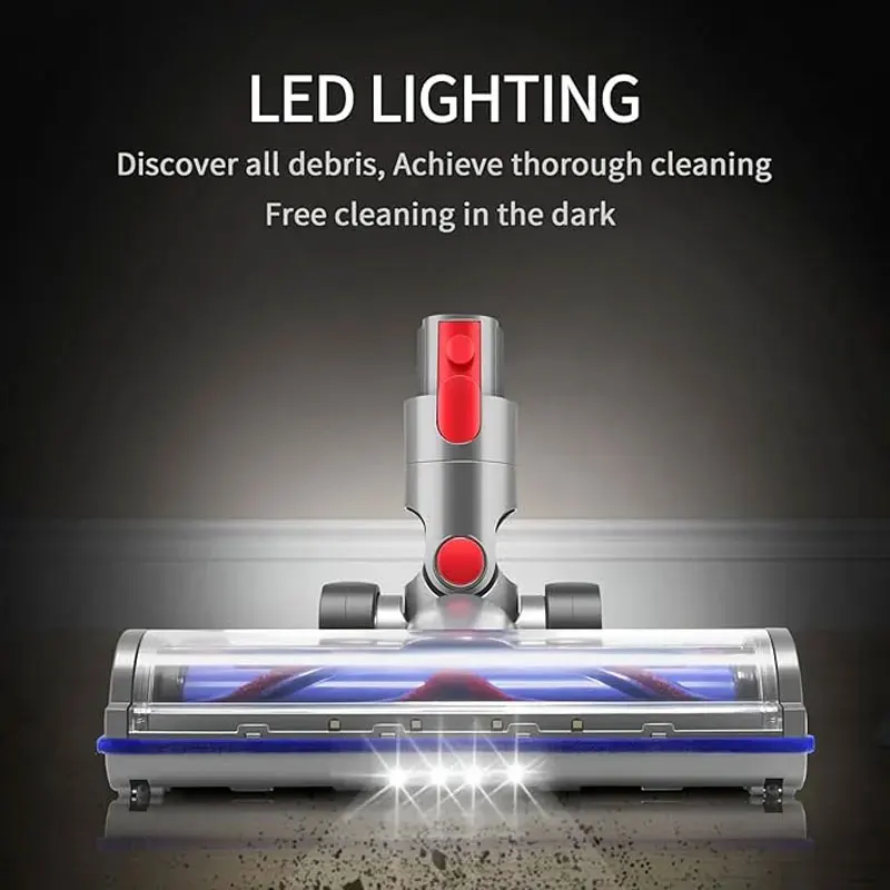 Für Dyson V10 V11 V7 V8 V15 V6 Reinigungskopf mit Direktantrieb, kompatibel mit Staubsauger für Kurzflor-Teppiche und Hartböden Image