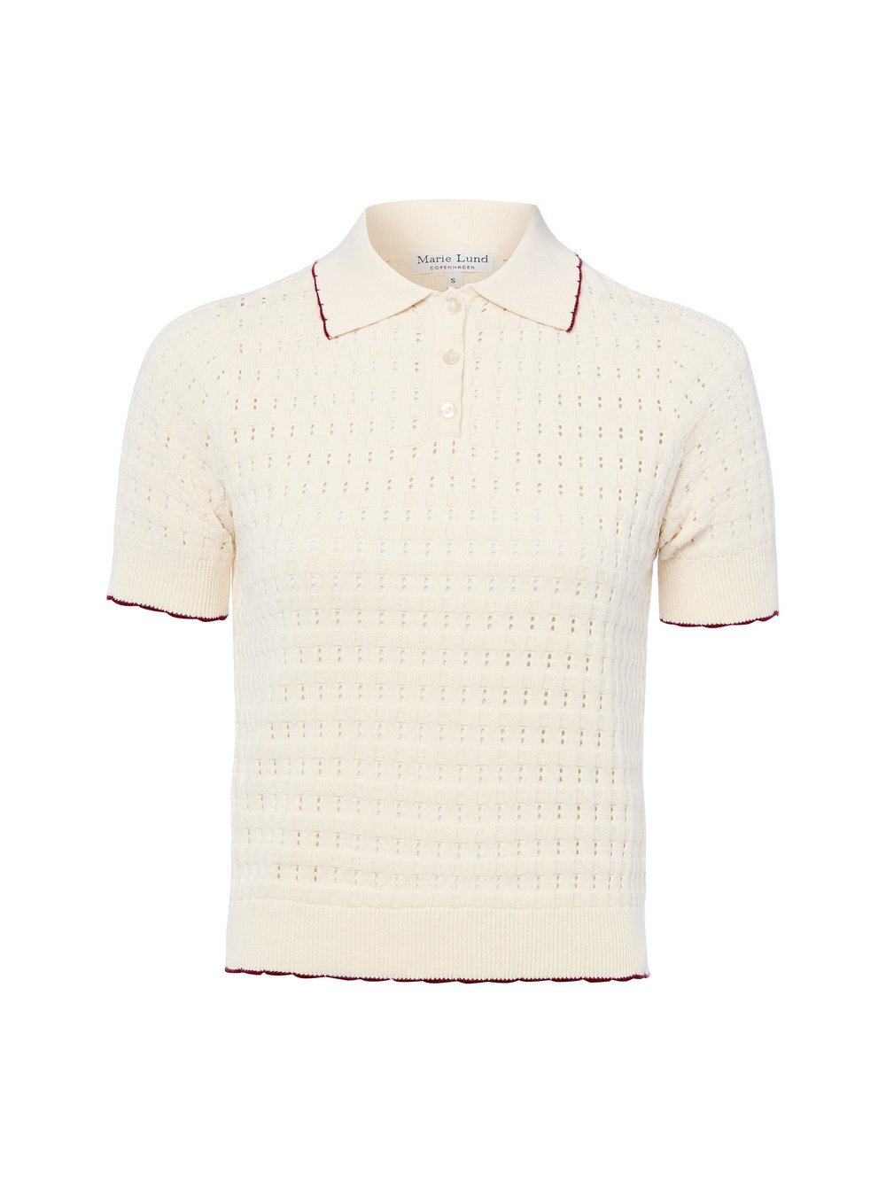 Marie Lund Strickshirt Damen ecru, XXL Image
