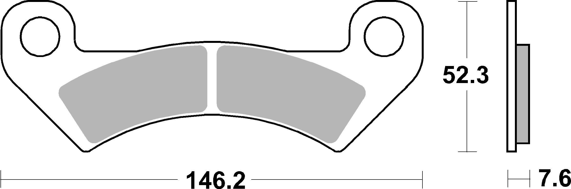 BREMBO Universal 07GR85SD Kupfer Image
