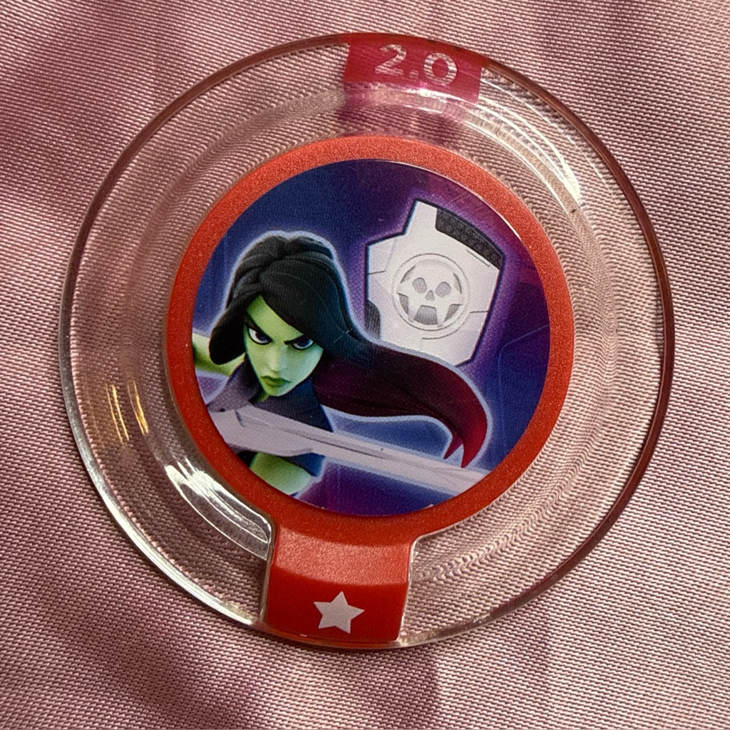Disney Video Games & Consoles | Disney Infinity 2.0 Disc Gamora Space Armor Power Disc Inf-3000191 | Color: White | Size: Os