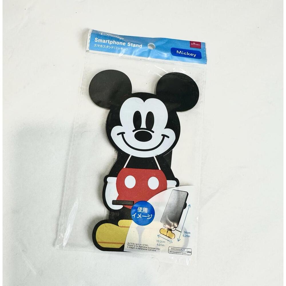 Disney Cell Phones & Accessories | Daiso Disney Mickey Mouse Phone Stand Smartphone Stand New In Packing 1pk | Color: Red/Tan | Size: One Size
