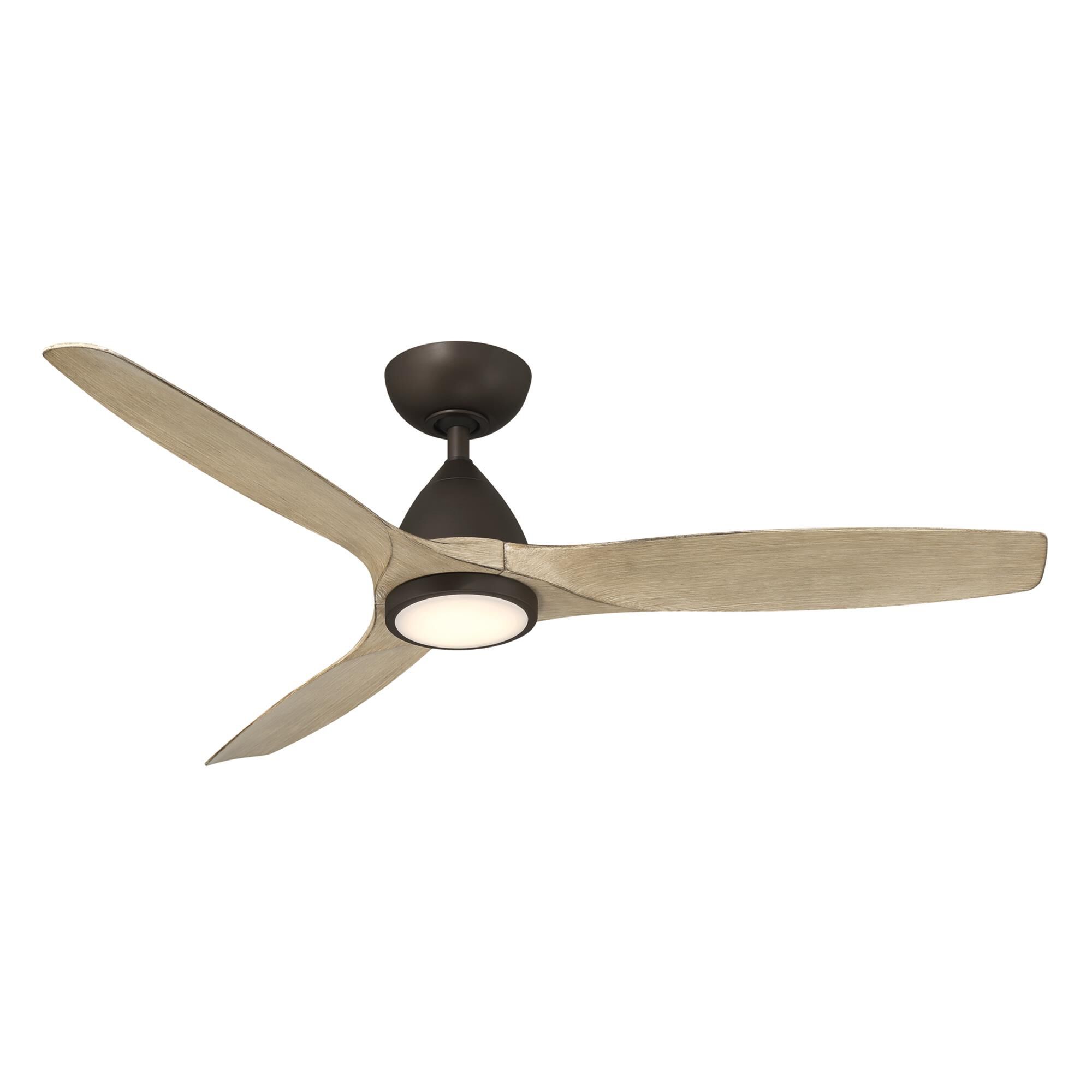 Modern Forms Skylark 54 Inch Ceiling Fan with Light Kit - FR-W2202-54L-BZ/WO