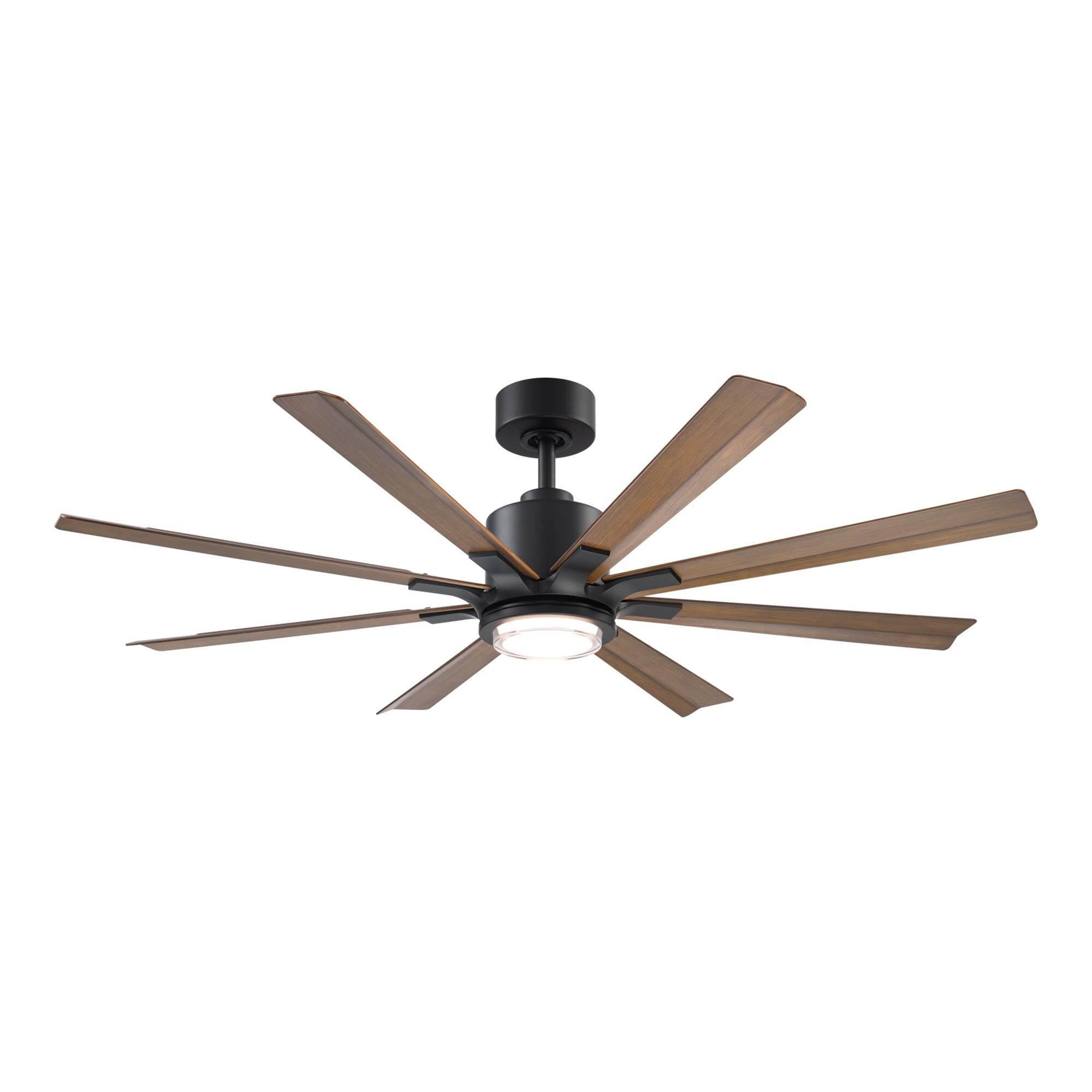 Modern Forms Size Matters 56 Inch Ceiling Fan with Light Kit - FR-W2403-56L-MB/DK