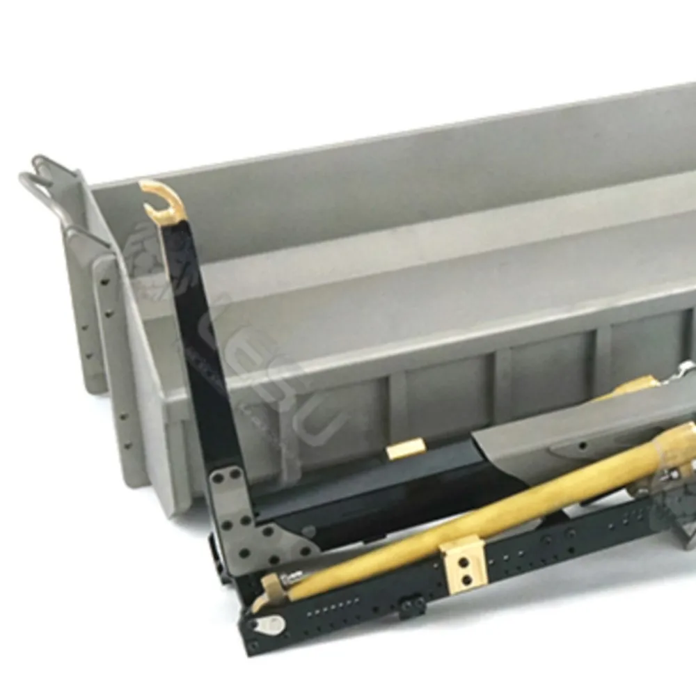 LESU Hydraulik-Set Eimerzylinder-Ventil Verbessertes Teil für 1/14 Hydraulik-RC-Kipper Roll-On/Off Kipperfahrzeug-Modell