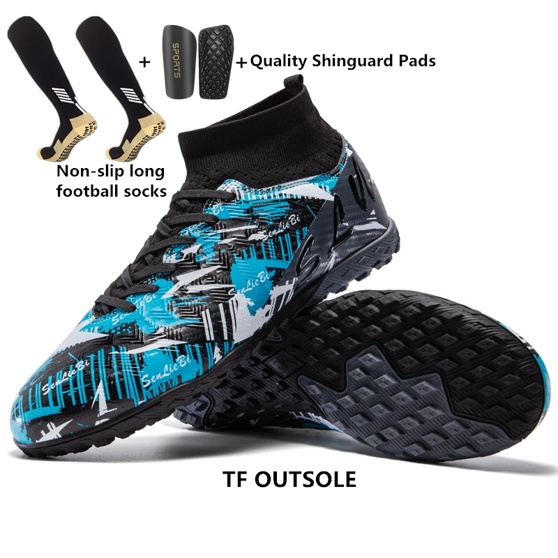 Größe 34-46 Männer FG/TF Fußballschuhe Futsal Professionelle Unisex Kinder Fußballschuhe Training Outdoor Jungen Fußballschuhe Turnschuhe