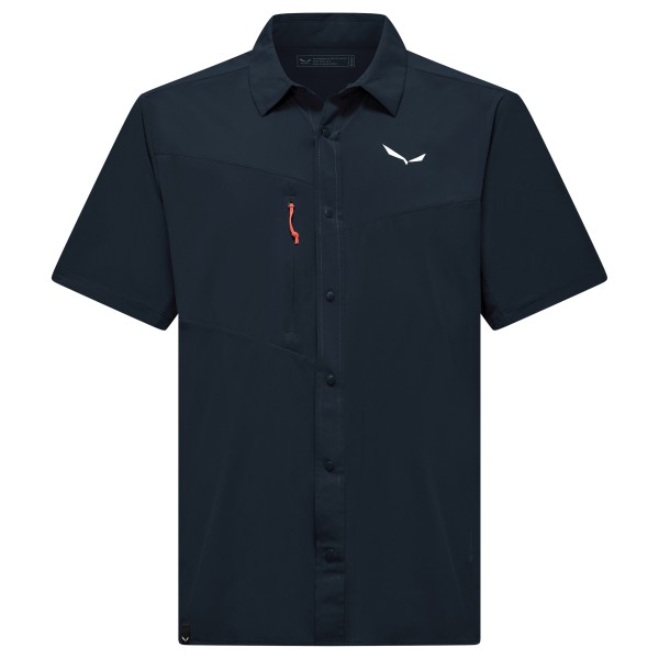 Salewa - Puez S/S Shirt - Hemd Gr 48 blau