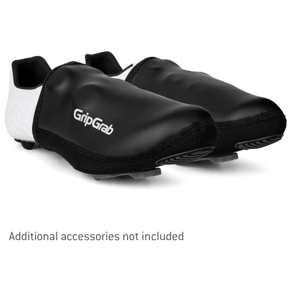GripGrab - PACR Windproof Toe Covers - Überschuhe Unisex 3XL - EU: 48/49 schwarz