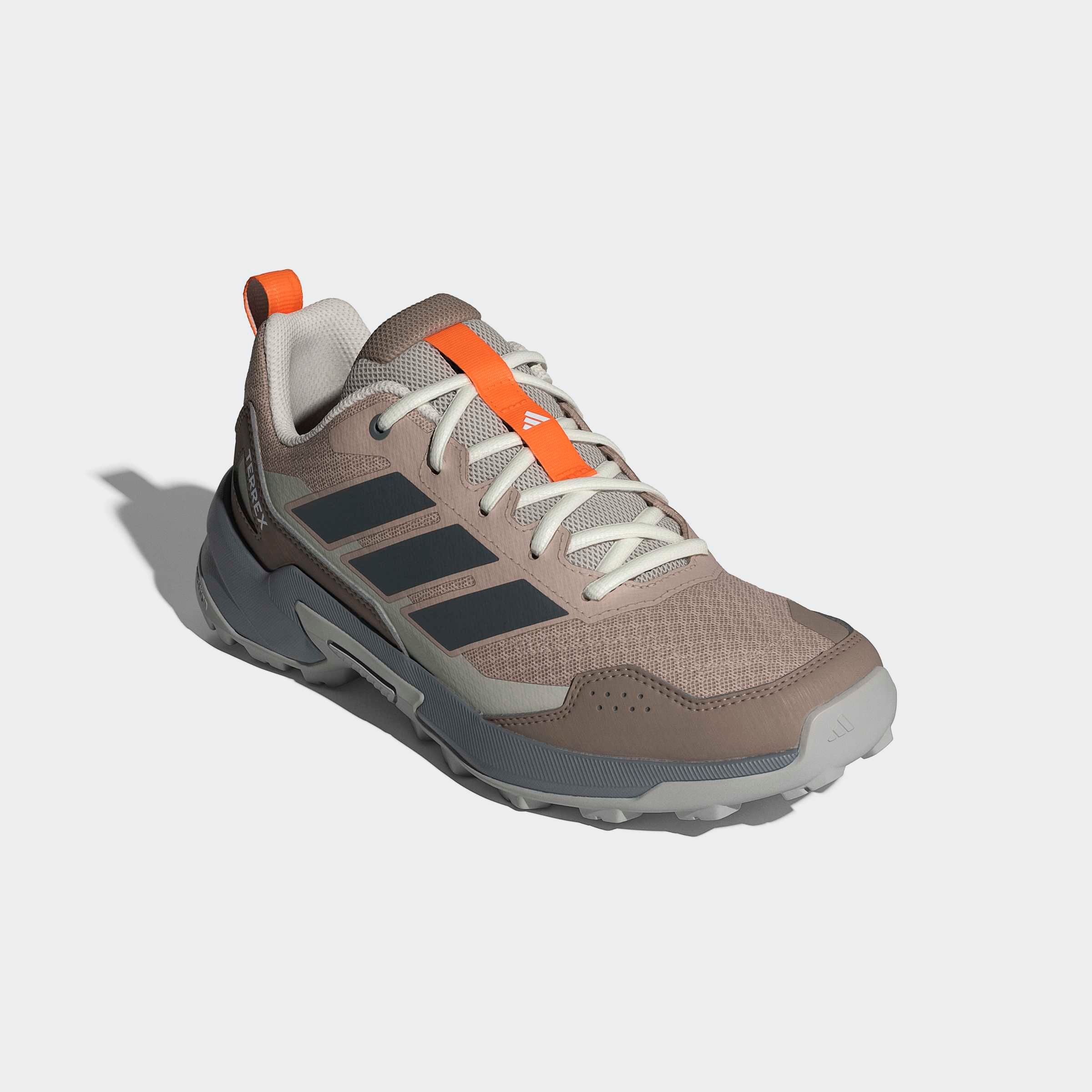 Wanderschuh ADIDAS TERREX "EASTRAIL 3 W", Damen, Gr. 40, wonder taupe, grau four, chalky braun, Synthetik, Textil, Schuhe Wanderschuh