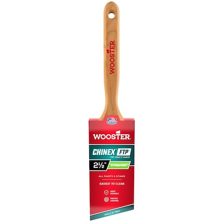 WOOSTER 4410 2-1/2" Angle Sash Chinex Bristle, Paint Brush