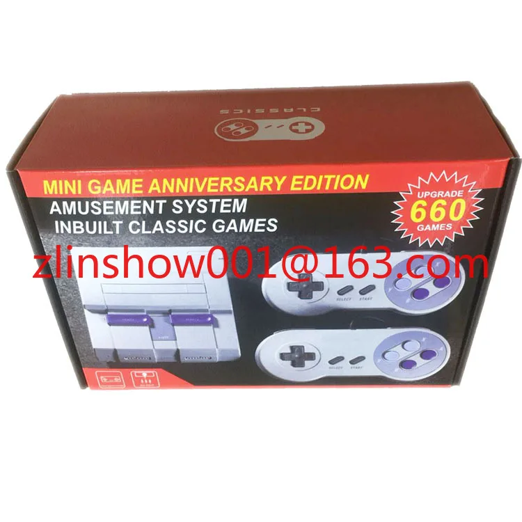 SUPER NES SFC660 console de jeu 16 bits SNES MINI console de jeu TV mini console NES