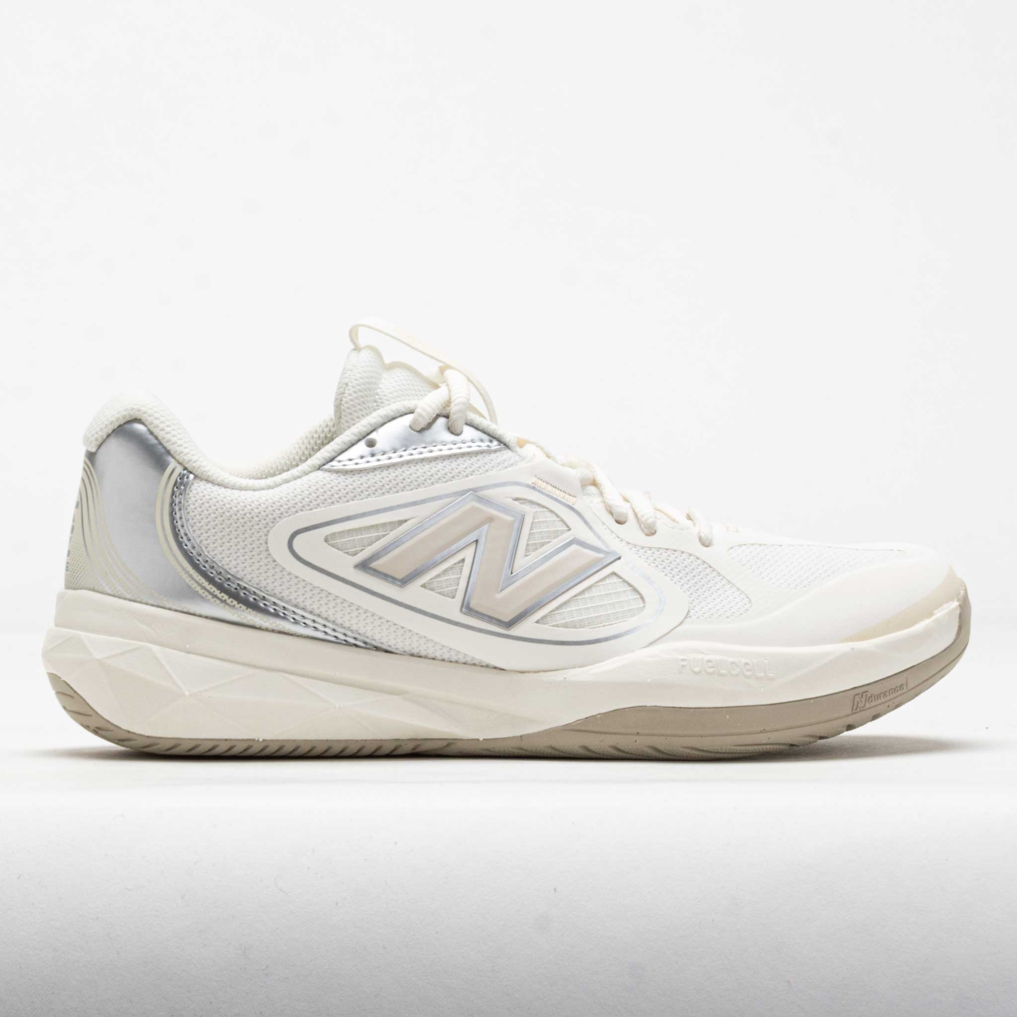 New Balance FuelCell 796v5 Women's Tennis Shoes Sea Salt/Metallic Silver