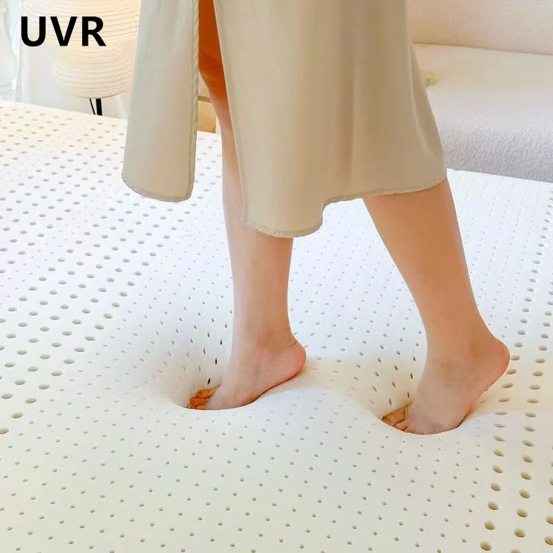 UVR 100 % Naturlatex-Matratze, atmungsaktive Matratze für Zuhause, Hotel Four Seasons Pass, Einzel- und Doppelmatratze in voller Größe Image
