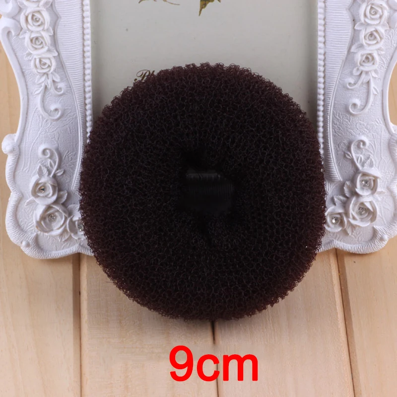 1pc Haar Brötchen Braid ers Hersteller Donut Schaum Schwamm Mädchen Frauen einfach großen Ring Haars tyling Werkzeuge Frisur Haar Zubehör Image