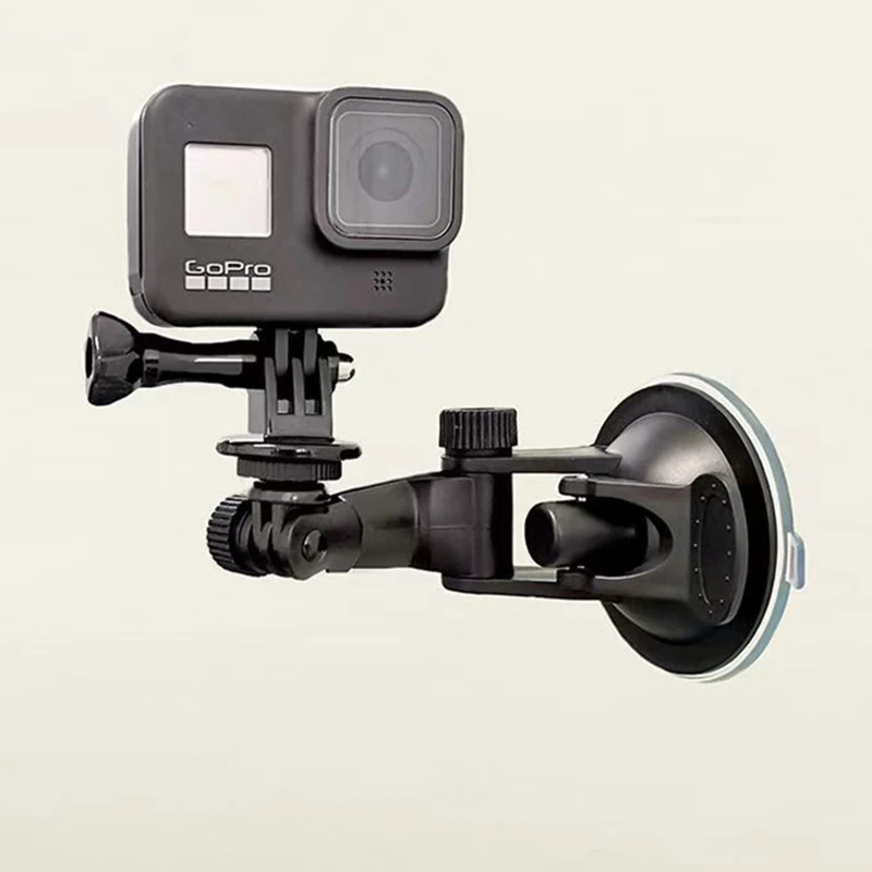 Auto Saugnapf Kamera Halterung für Gopro Fahrzeug Fenster Windschutzscheibe Halter für Go Pro Insta360 DJI OSMO Action Kamera Zubehör Image