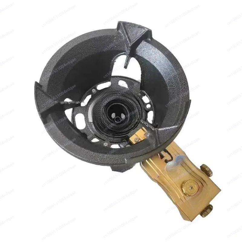 Einkopf-Gasherd, Tischofen mit heißem Herd, energiesparender kommerzieller Gasherd Image