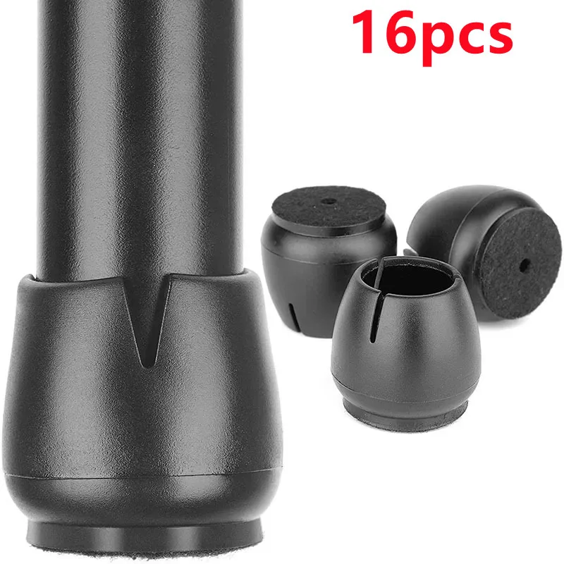 16 stücke Stuhl Bein Kappen Silikon Füße Schutz Pads Möbel Tisch Abdeckungen Socken Stecker Abdeckung Möbel Nivellierfüße Wohnkultur