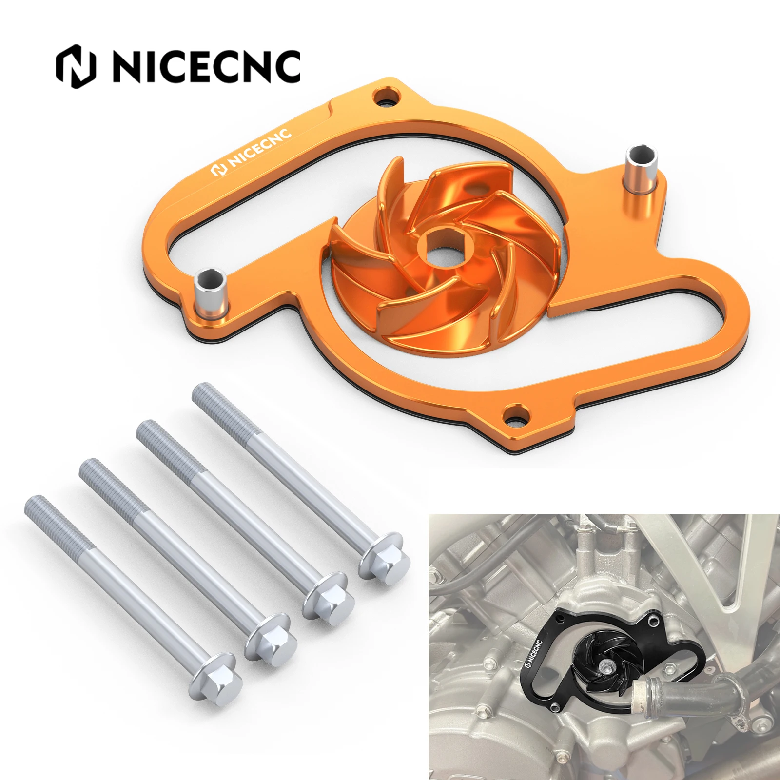 Für KTM 990 LC8 Adventure Übergroßes Wasserpumpen-Kit für KTM 990 SMR SMT 990 Adventure RS Baja 990 Super Duke/R 990 Supermoto T Image