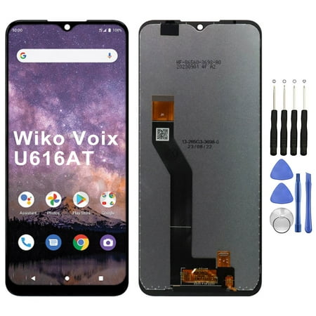 KIQ Replacement LCD Screen Full Assembly with Digitizer Compatible with Wiko Voix U616AT(Without Frame)