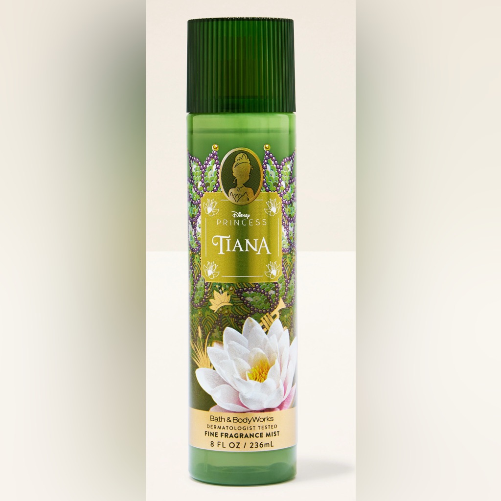 Disney Bath & Body | Bath And Body Works Disney Tiana Fine Fragrance Mist | Color: Green/White | Size: Os