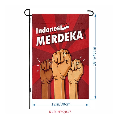 2er-Pack Gartenflaggen zum Unabhängigkeitstag, amerikanisches Festival, Hofdekoration, Temu Outdoor Hot Picking Image