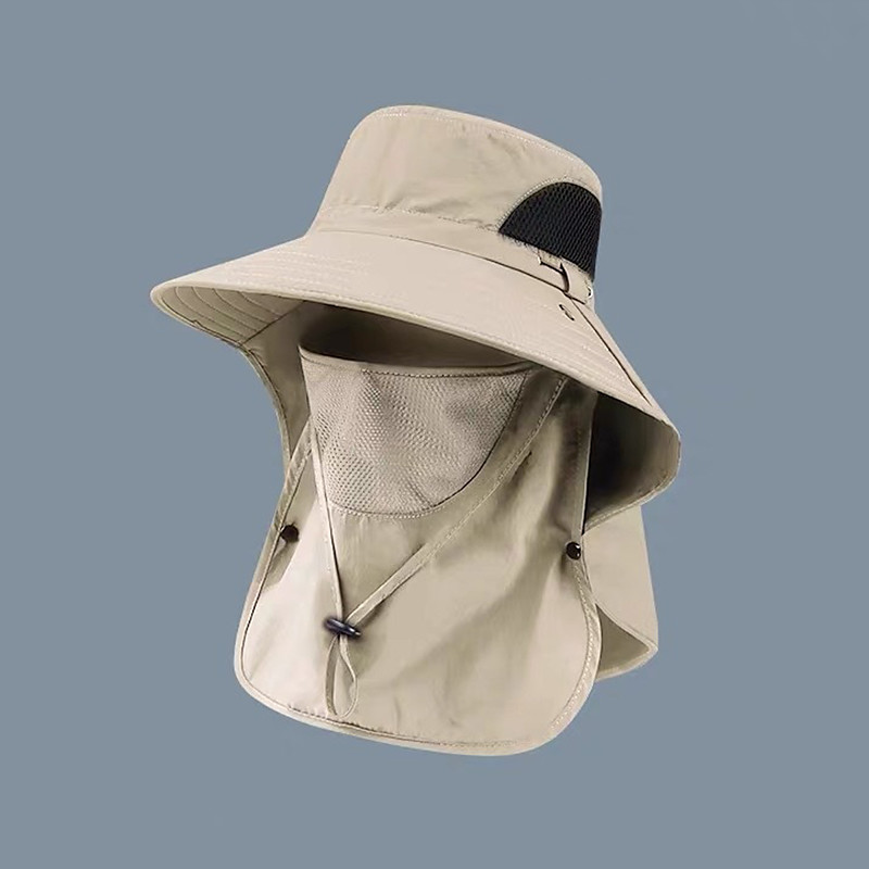 Unisex Bucket Hat Army Green Black Polyester Wide Brim Sports Outdoors Outdoor Fishing Solid Color Sun Protection Sunscreen