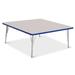 Jonti-Craft Berries Adjustable Height Square Activity Table Laminate/Metal in Blue/Gray/Red | 24 H in | Wayfair 6418JCE003