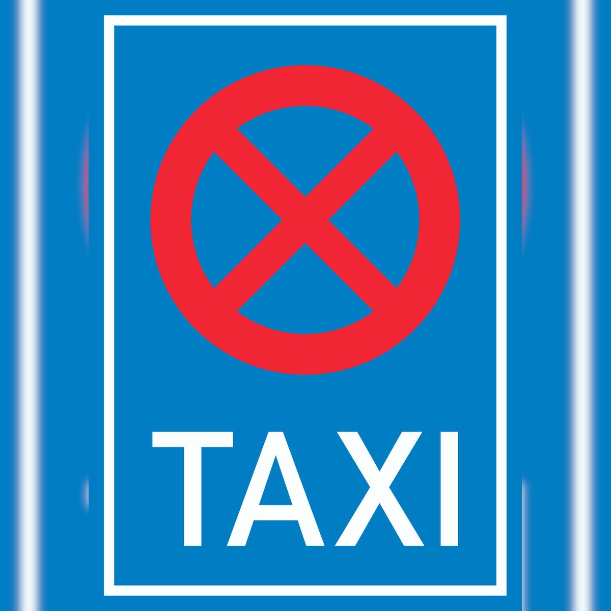 HB-Druck Schild Taxistand A6 (105x148mm) Image