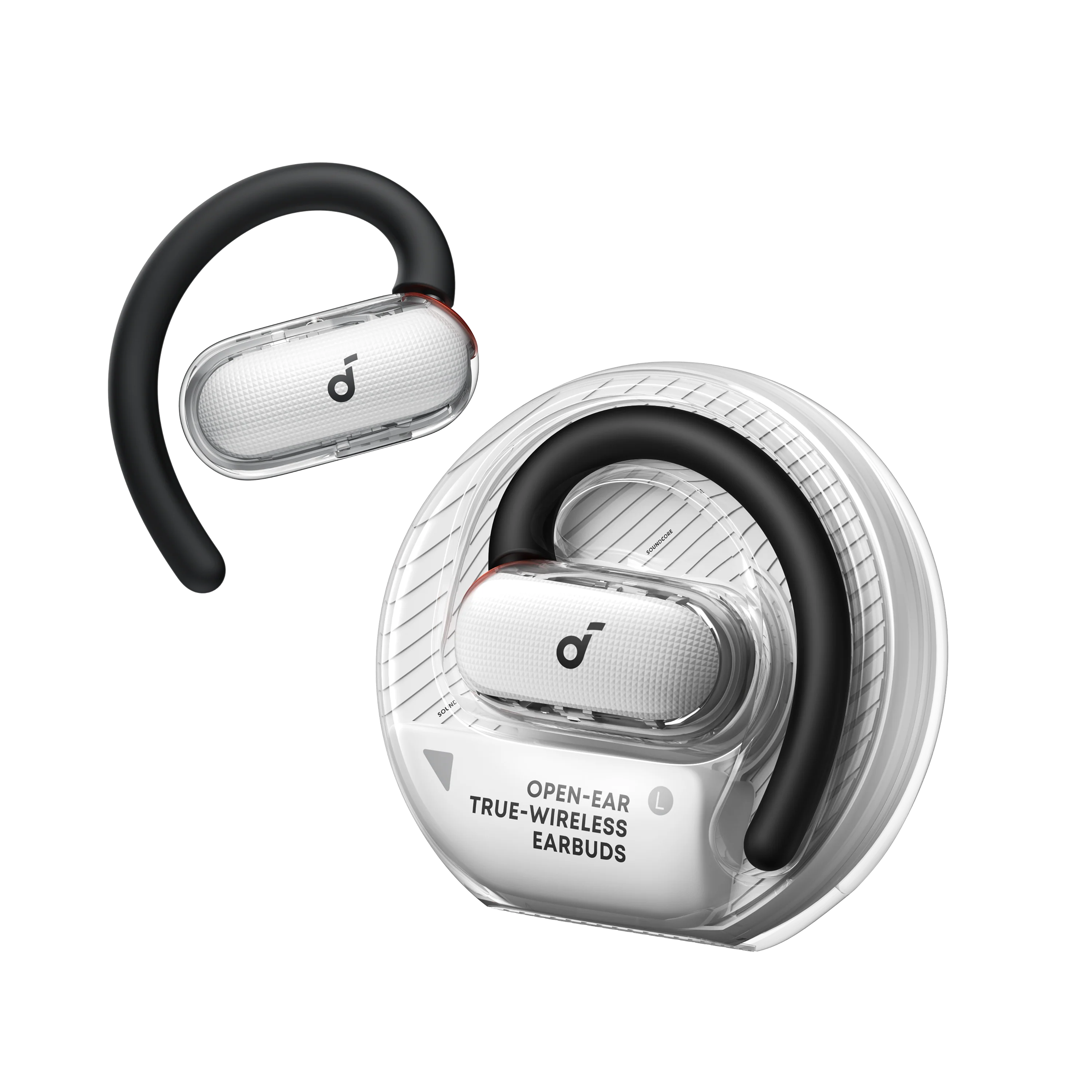 soundcore V40i | Adjustable Open-Ear Headphones with Clear Design