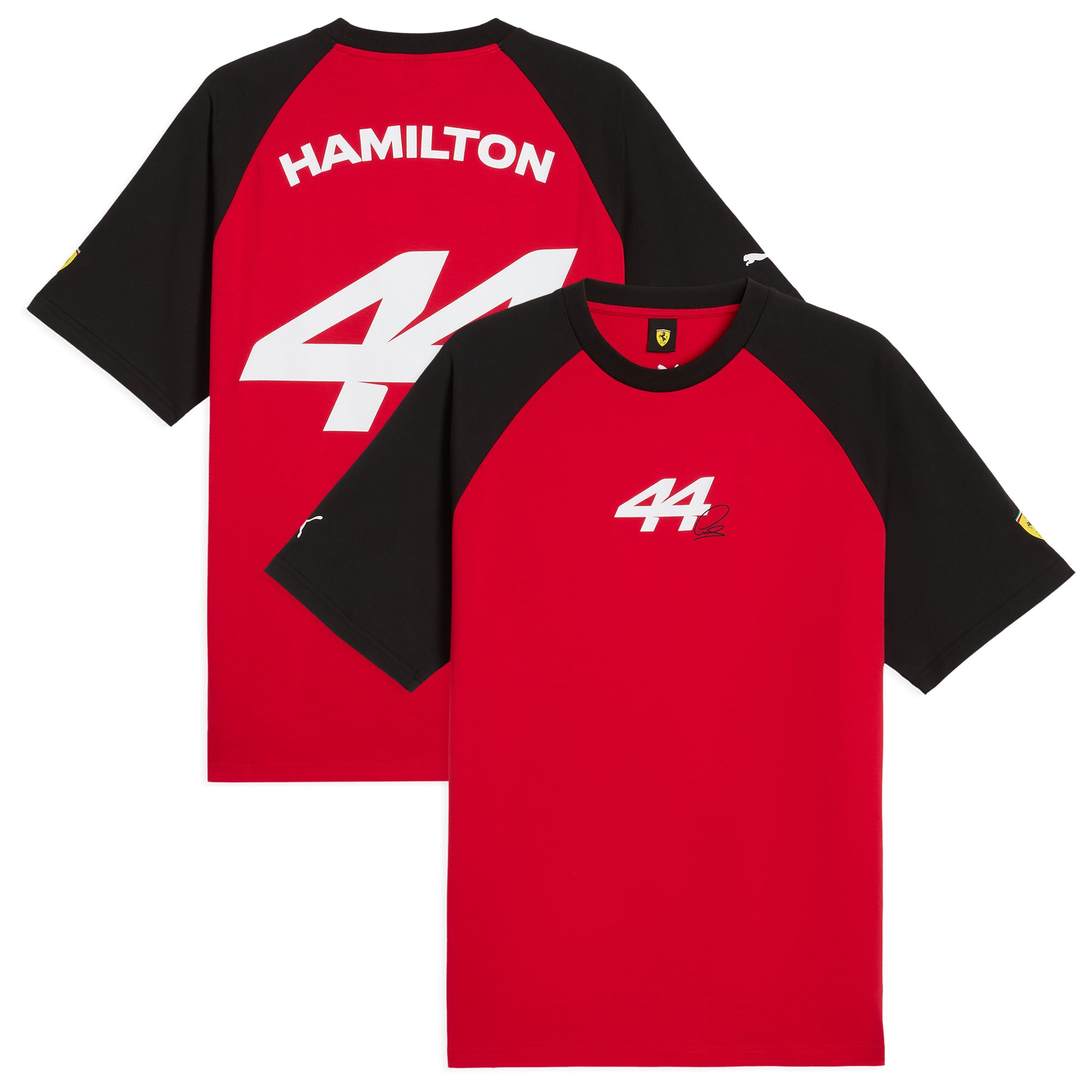 T-shirt Pilotes Scuderia Ferrari 2026 - Rouge - unisexe Taille: XS