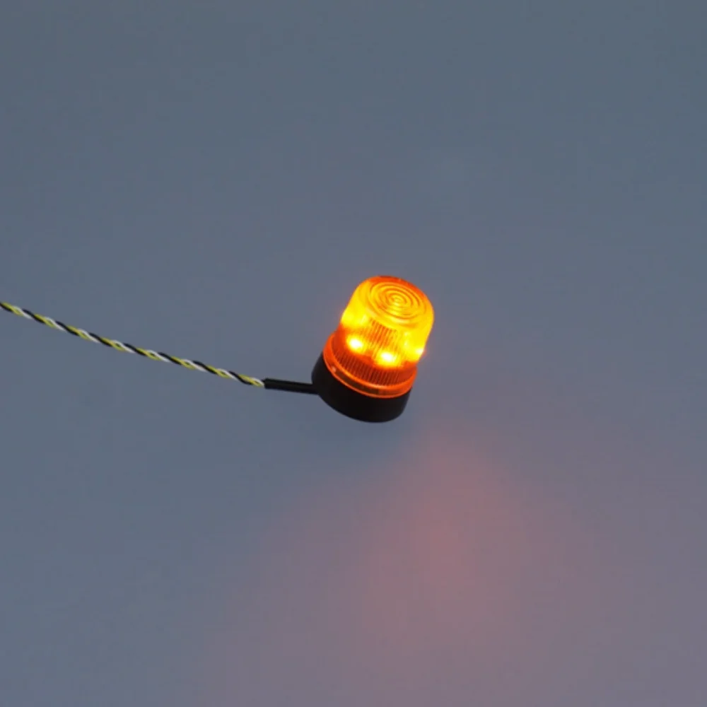 360 Grad drehbares Licht Xzd-02g Rc-Modell Warnlicht Baggerlicht für Tamiya Trailer Project Lichter für LKW-Modelle Image