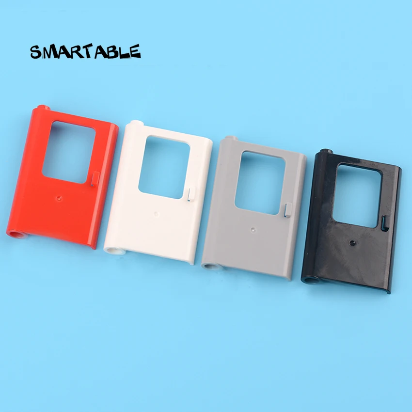 Smartable Zug Tür 1x4x5 Links Baustein MOC Zug Teile Spielzeug Für Kinder Pädagogisches Kompatibel Stadt 4181 5 teile/los Image