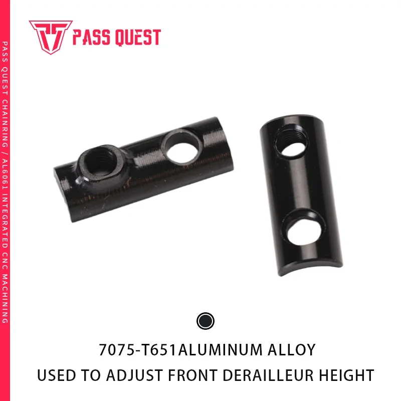 PASS QUEST Rennrad-Schaltwerkverlängerung vorne Fahrradzubehör Image