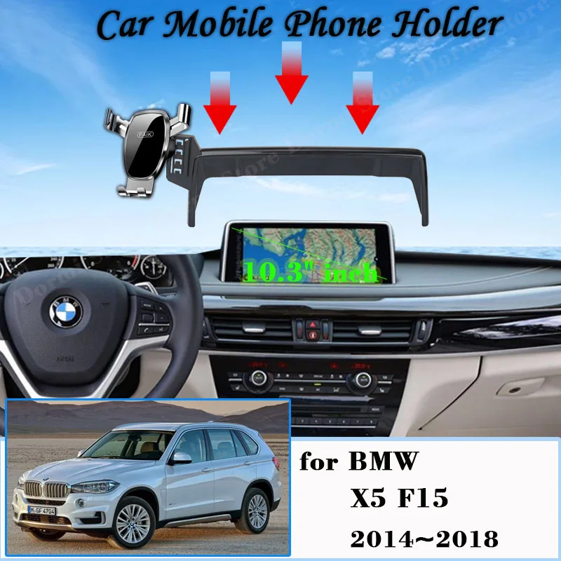 Für BMW X5 F15 2014 2015 2016 2017 2018 Bildschirm Auto Handy Halter GPS Halterung Schwerkraft Halterung Unterstützung Auto stand Zubehör Image