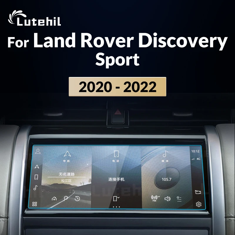 LUTEHIL Für Land Rover Discovery Sport 2020 2021 2022 10,2 zoll Auto Navigation Gehärtetes Glas Display-schutzfolie GPS LCD Image