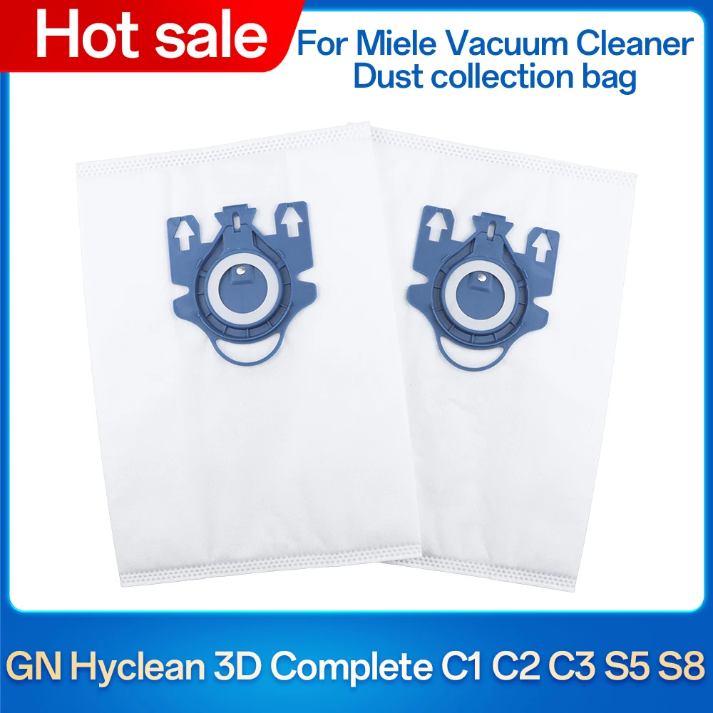Für Miele GN Hyclean 3D Komplette C2 C3 Klassische C1 S4 S5 S6 S8 S240 S270 S400 Serie Staubsauger Staubbeutel Ersatzteile Image