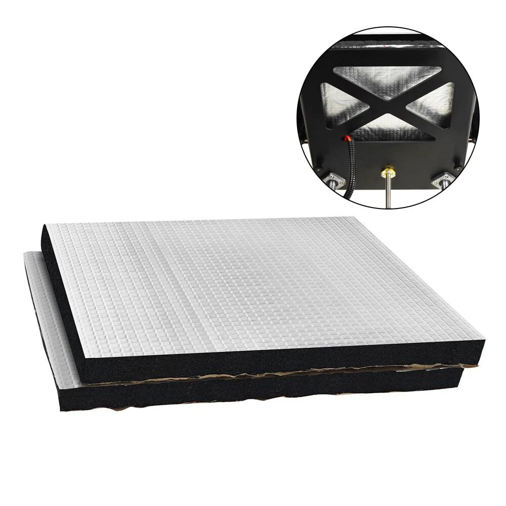 3D Drucker Wärmeisolierung Baumwolle 200/220/310mm Heizbett Aufkleber Folie selbstklebende Isolierung Baumwolle für CR10 Ender 3 Image