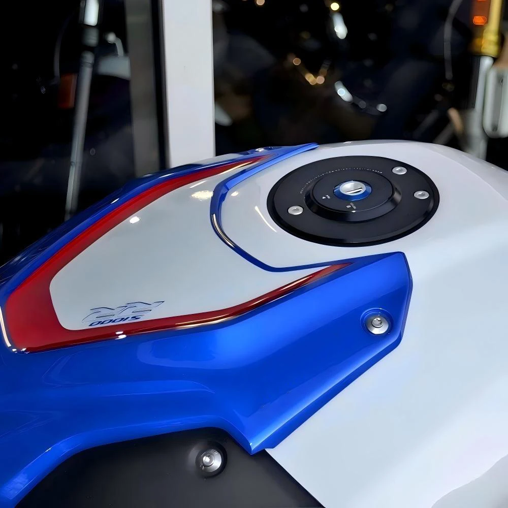 Für BMW S1000R S1000RR HP4 M1000R M1000RR R9T R NEUN T Pure Urban G/S CNC Motorrad Kraftstoff Tankdeckel mit Schlüssel Airbox Abdeckung Image