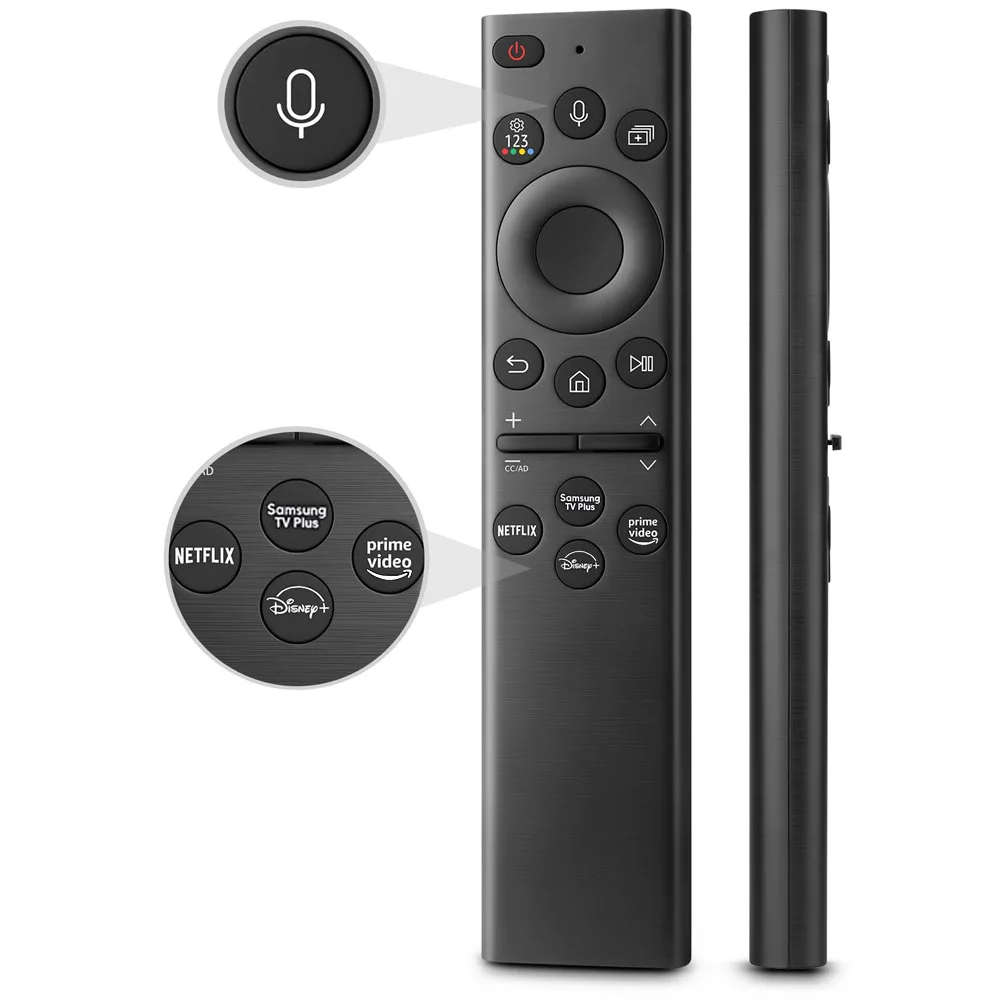 BN59-01385A Sprachfernbedienung für Samsung Smart TV 2019–2023 Crystal UHD Neo QLED OLED 4K 8K Serie Fernseher (keine Solarfunktion) Image